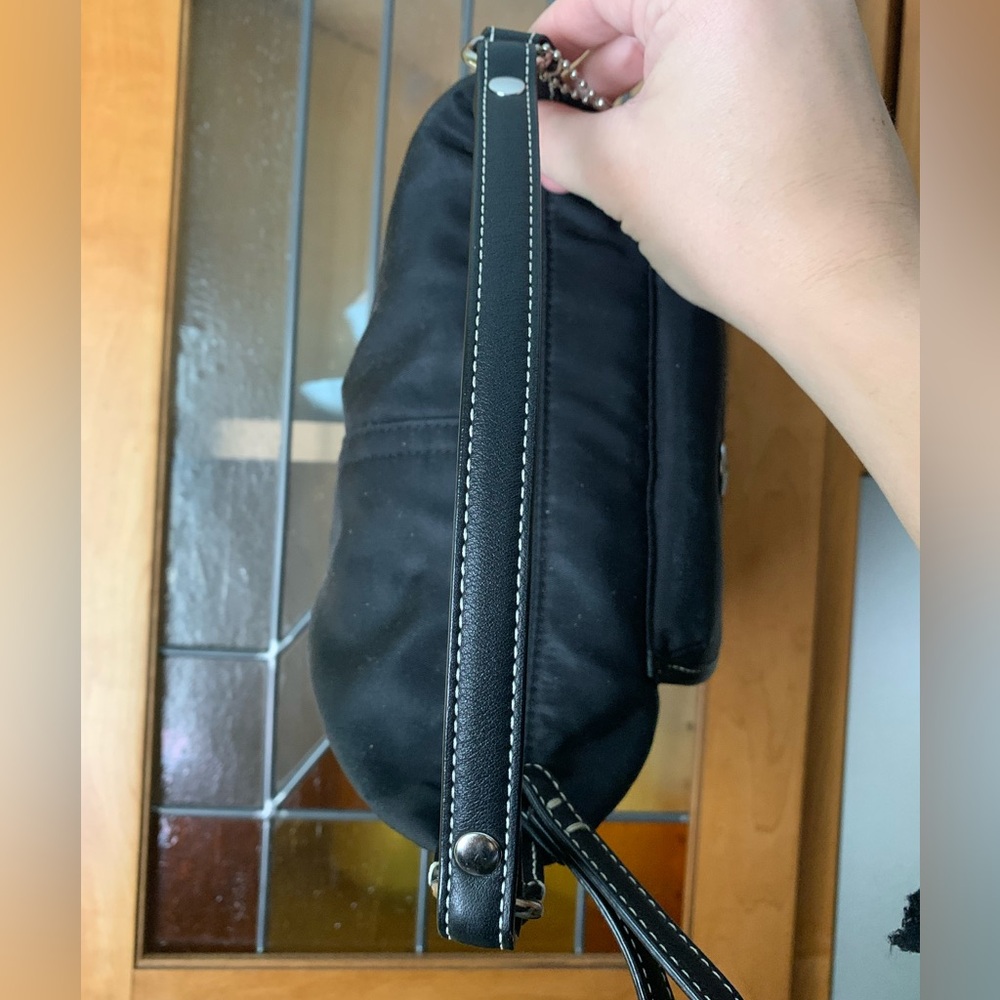 Coach Nylon mini bag contrast stitching - Picture 6 of 8
